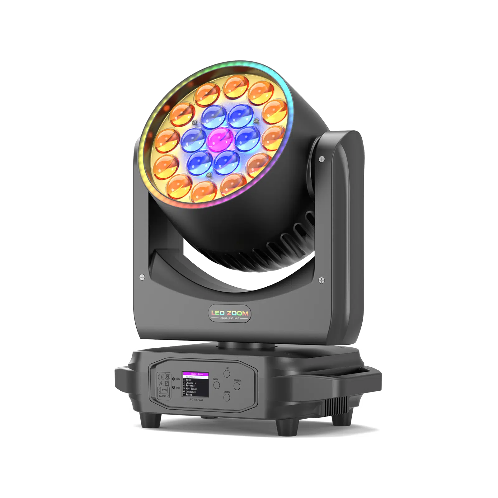 Moving Head Light | RGBW LED Stage & Event Lighting – UKING ONLINE