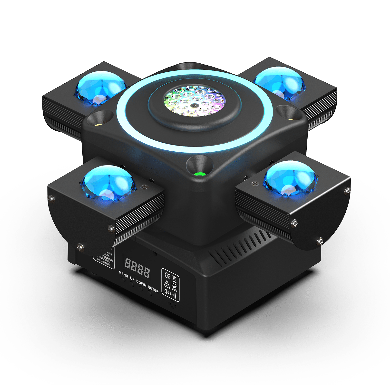 540° Pan 180° Tilt Moving Head | 90W RGBW + Laser – UKING ONLINE