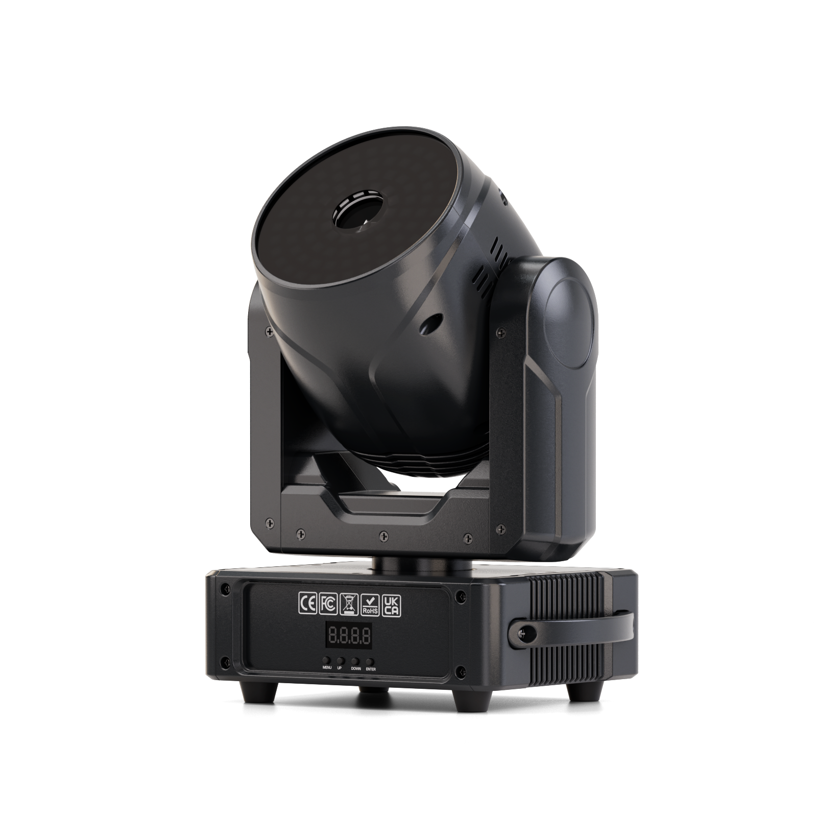 サートゥン・シェーズ・オブ・ライムライト 120W Moving Head Light | 2W RGB Laser, DMX512 – UKING