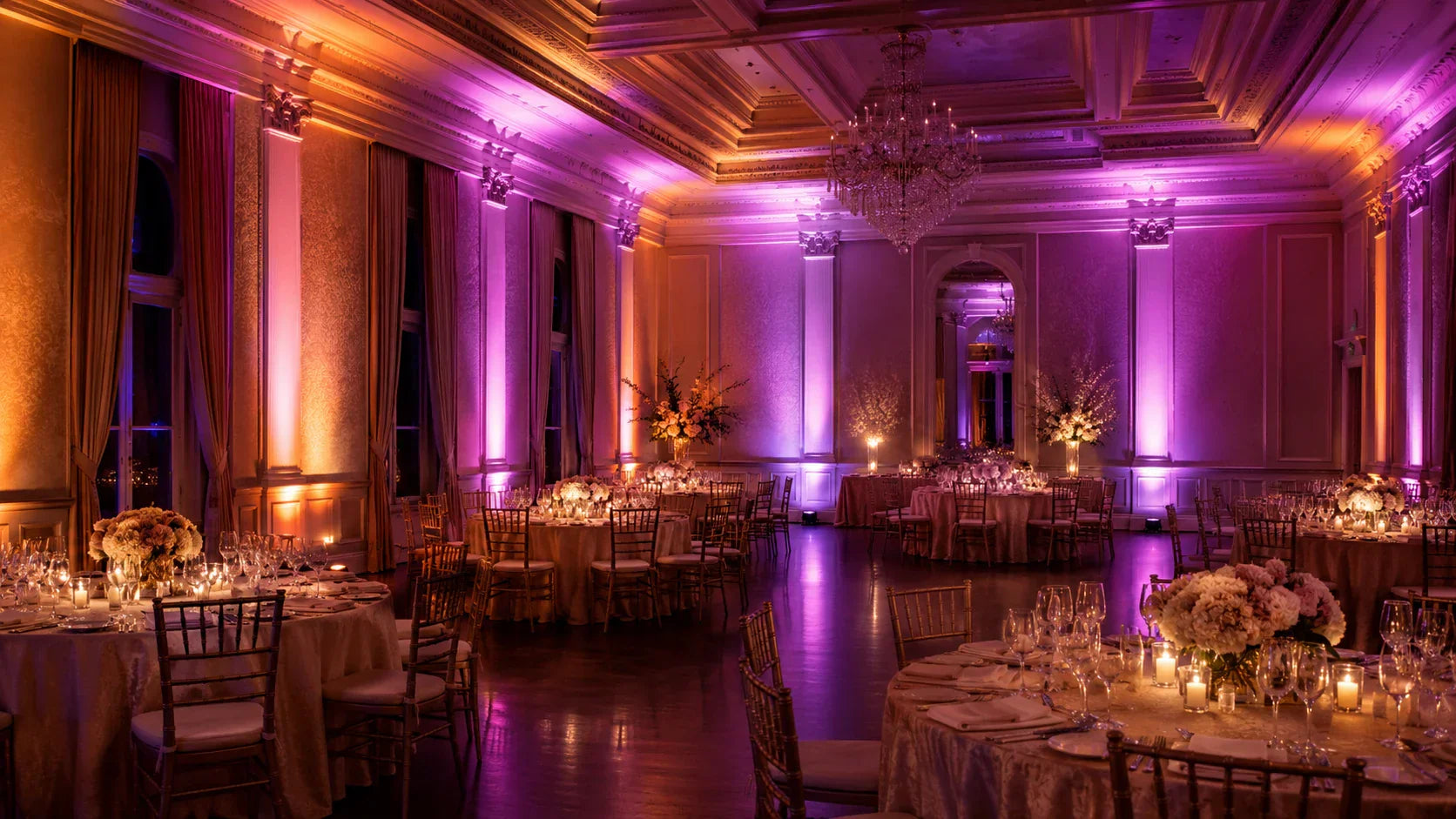 Event Uplighting Guide for LED Venue Lighting – UKING ONLINE
