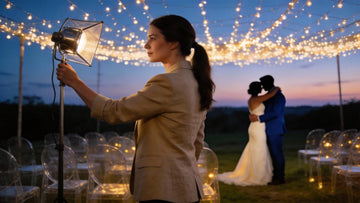 Securing Your Lights Against Wind at Outdoor Weddings