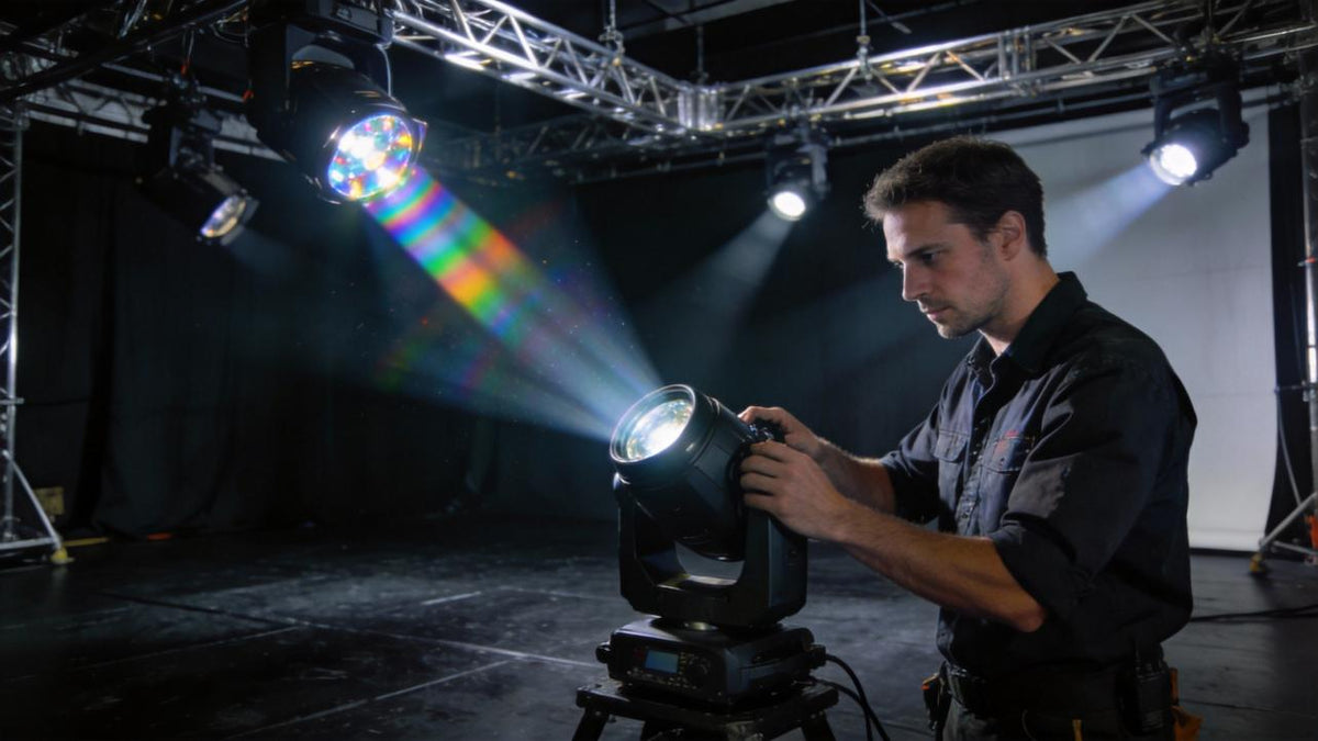 Teardown Cleaning: Safely Servicing Internal Optics of Moving Heads