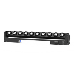UKING ZQ06079 moving beam light, black aluminum bar with 10 individual LED beams.