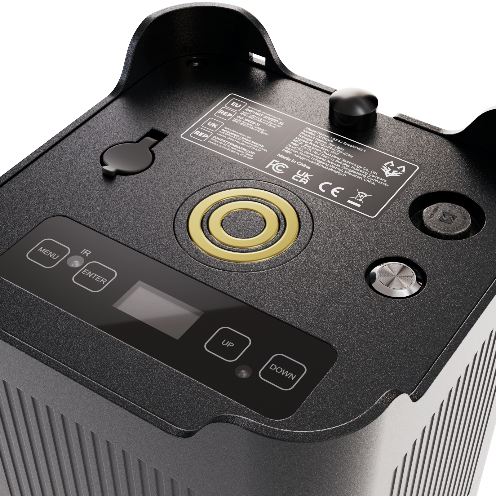 UKING ZQ01249 WATERPROOF MOBILE PAR LIGHT