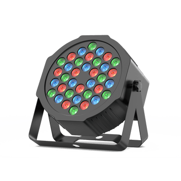 UKING ZQ01104 Mobile PAR Light with 36 RGB LEDs and adjustable bracket for professional stage & event lighting.