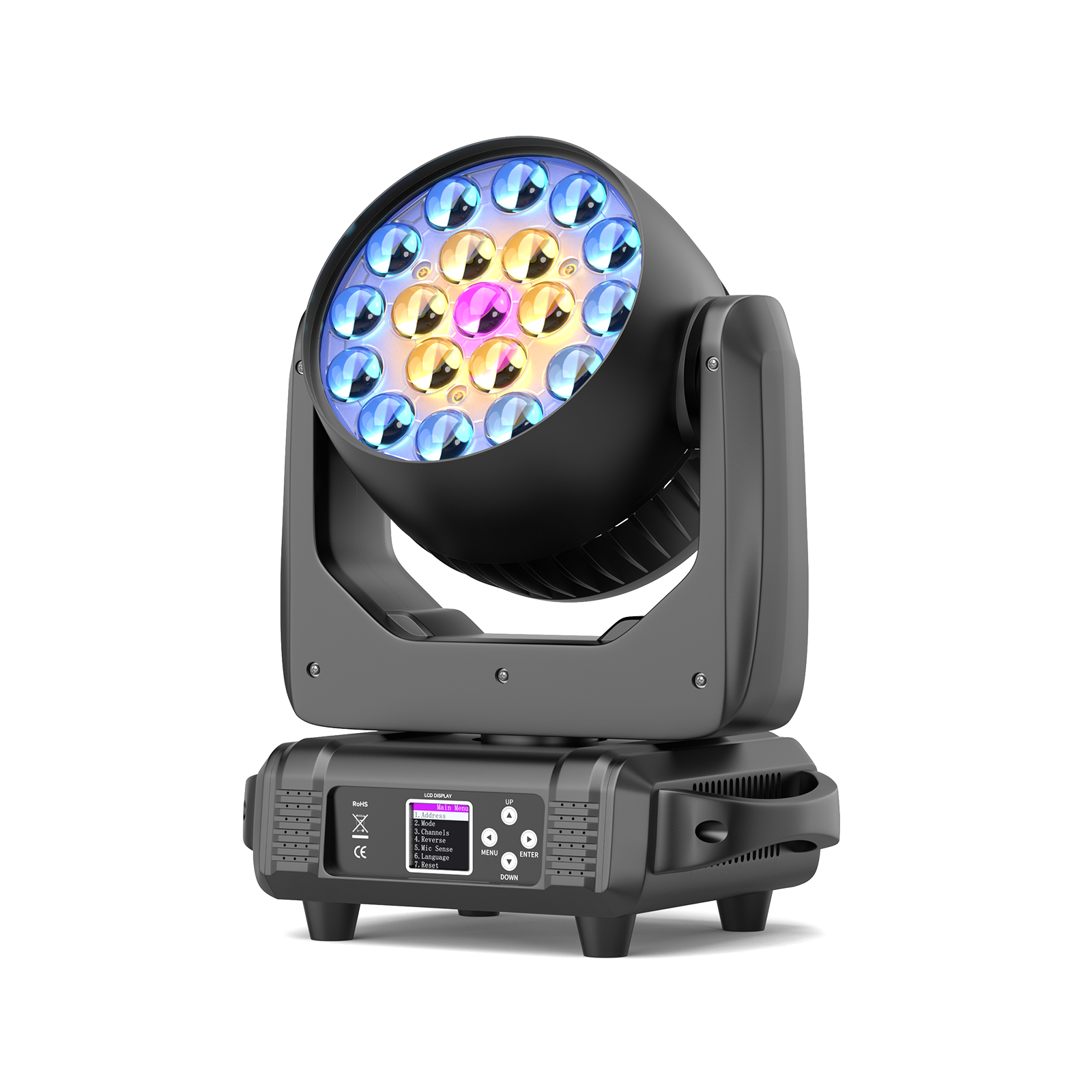 UKING ZQ02253 MOVING HEAD LIGHT