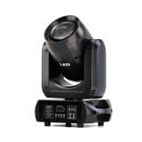 UKING ZQ02341 black 80W mini beam moving head LED stage light with front lens and control panel