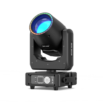 UKING ZQ02357 BEAM moving head light with blue beam and color ring