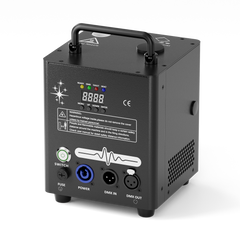 UKING ZQ16059 500W mini cold spark machine with DMX in/out and digital control panel
